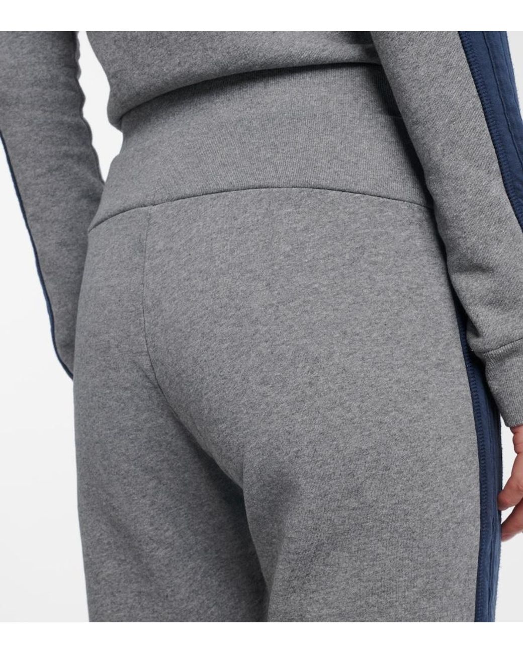 Balenciaga Gray Embroidered Low-Rise Cotton Capri Pants