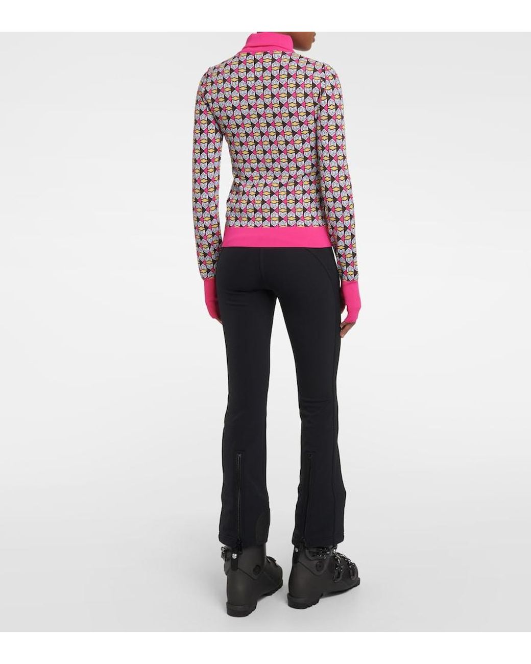 Jet Set Red Logo Turtleneck Sweater
