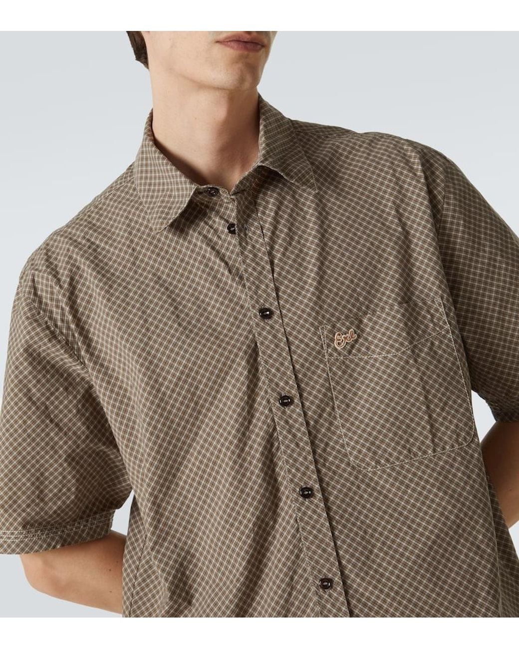 Camicia di ERL in Natural da Uomo