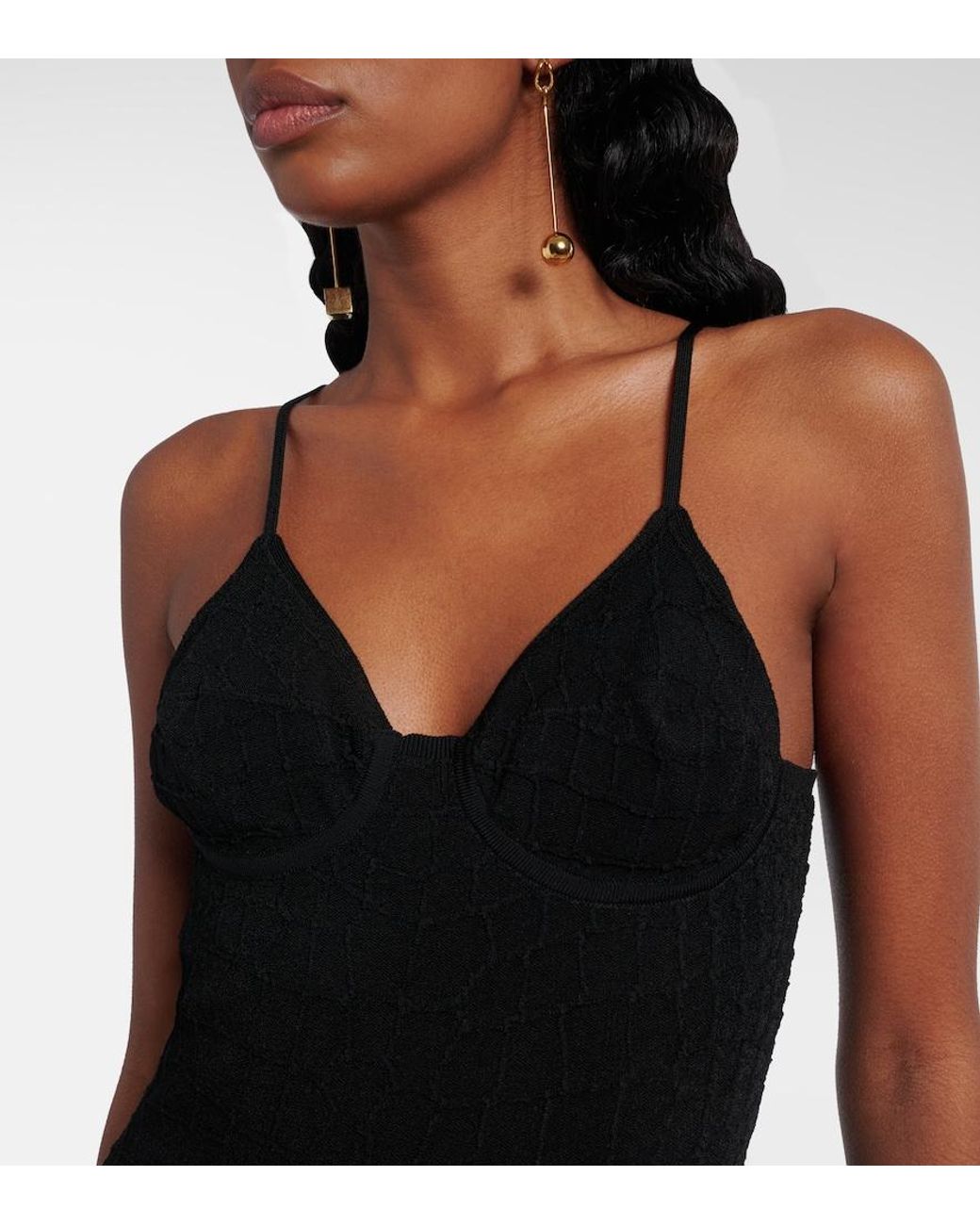 Robe Scala Jacquemus en coloris Black