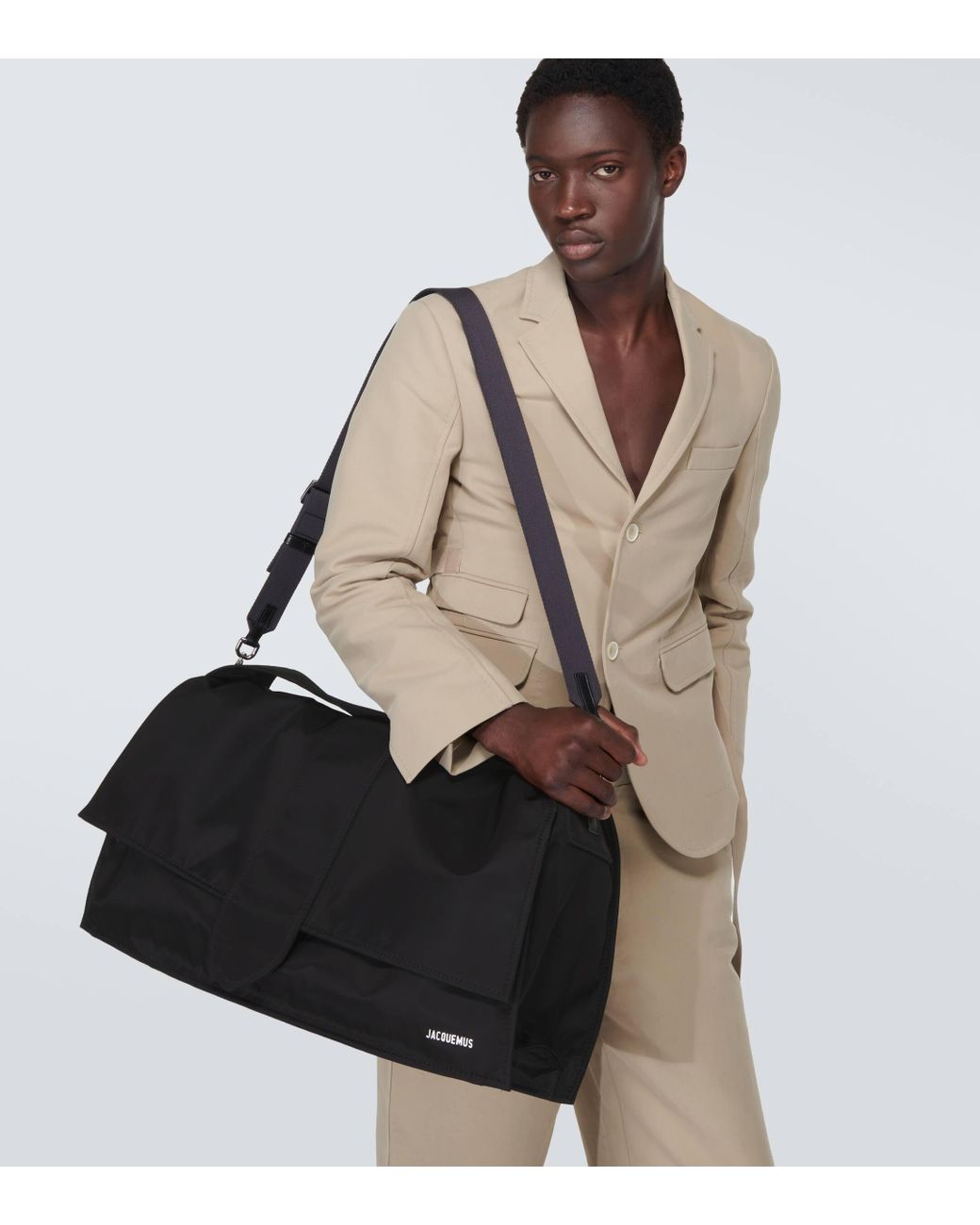 Jacquemus Le Bambino De Voyage Travel Bag in Black for Men | Lyst UK