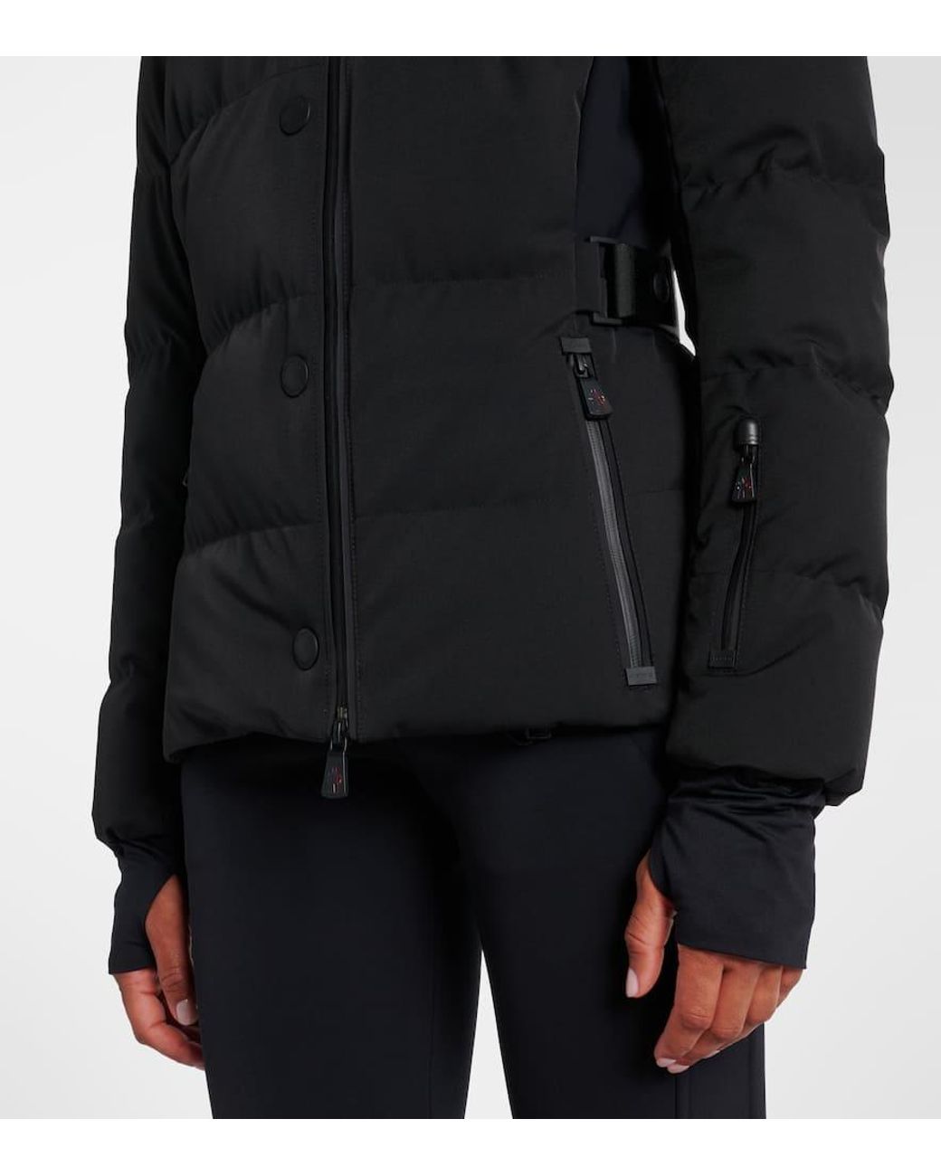 Moncler Black Guyane Down Ski Jacket