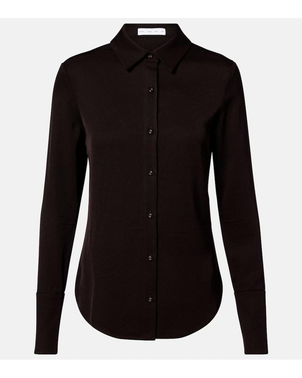 Proenza Schouler Black Label Maddi Twill Shirt