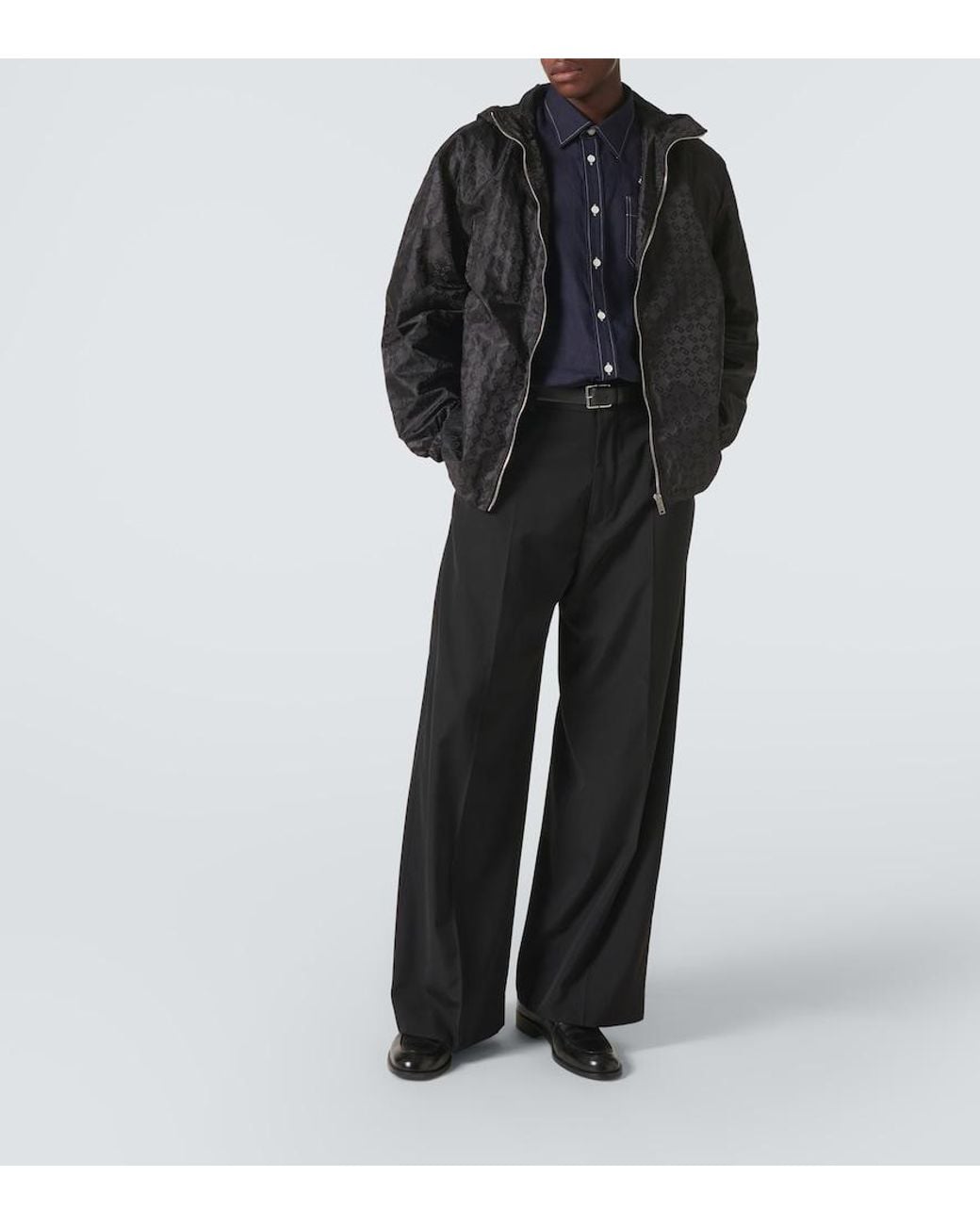Chaqueta Con Capucha Monogram 72 Givenchy de hombre de color Black