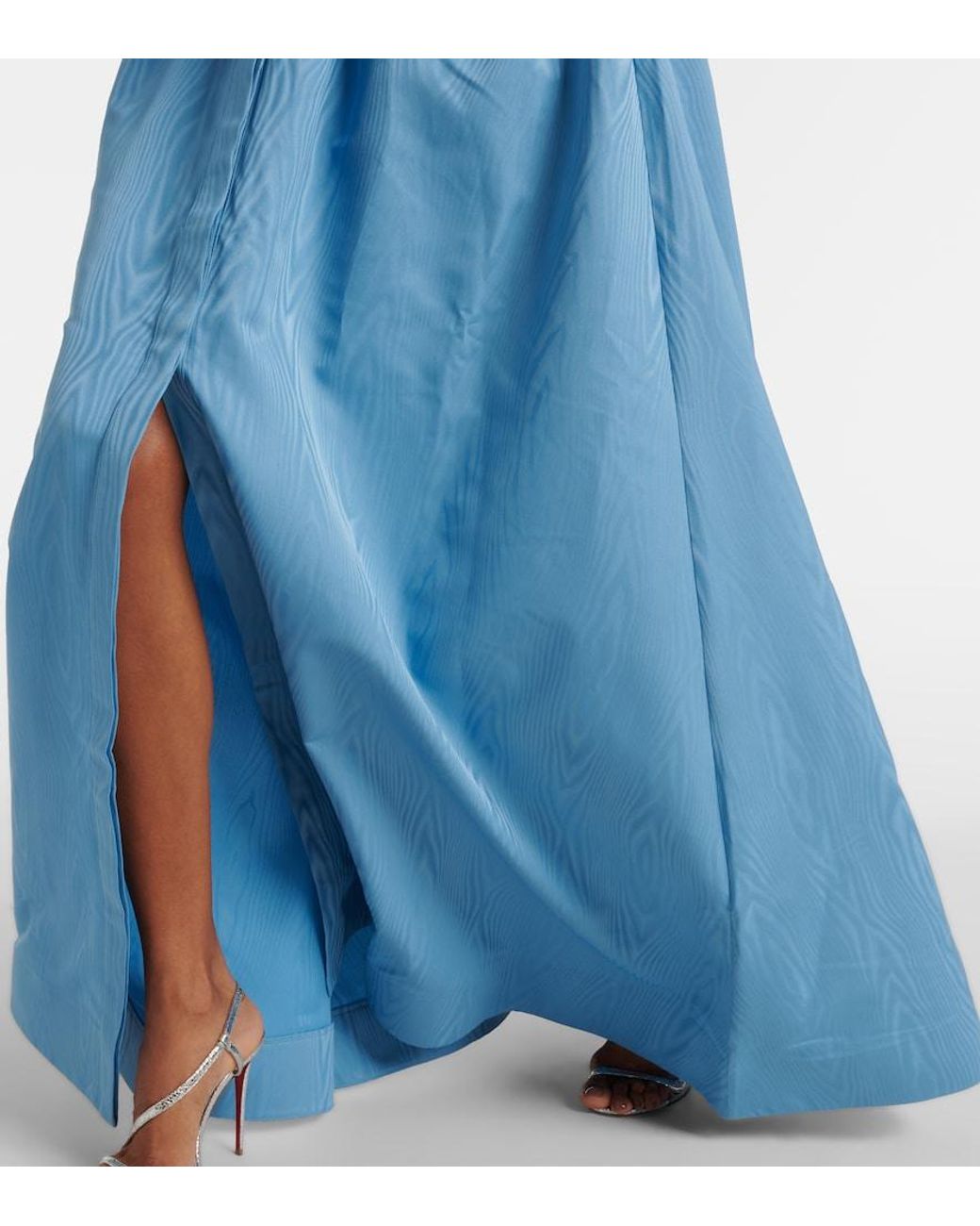 Rebecca Vallance Blue Cielo Embellished Gown