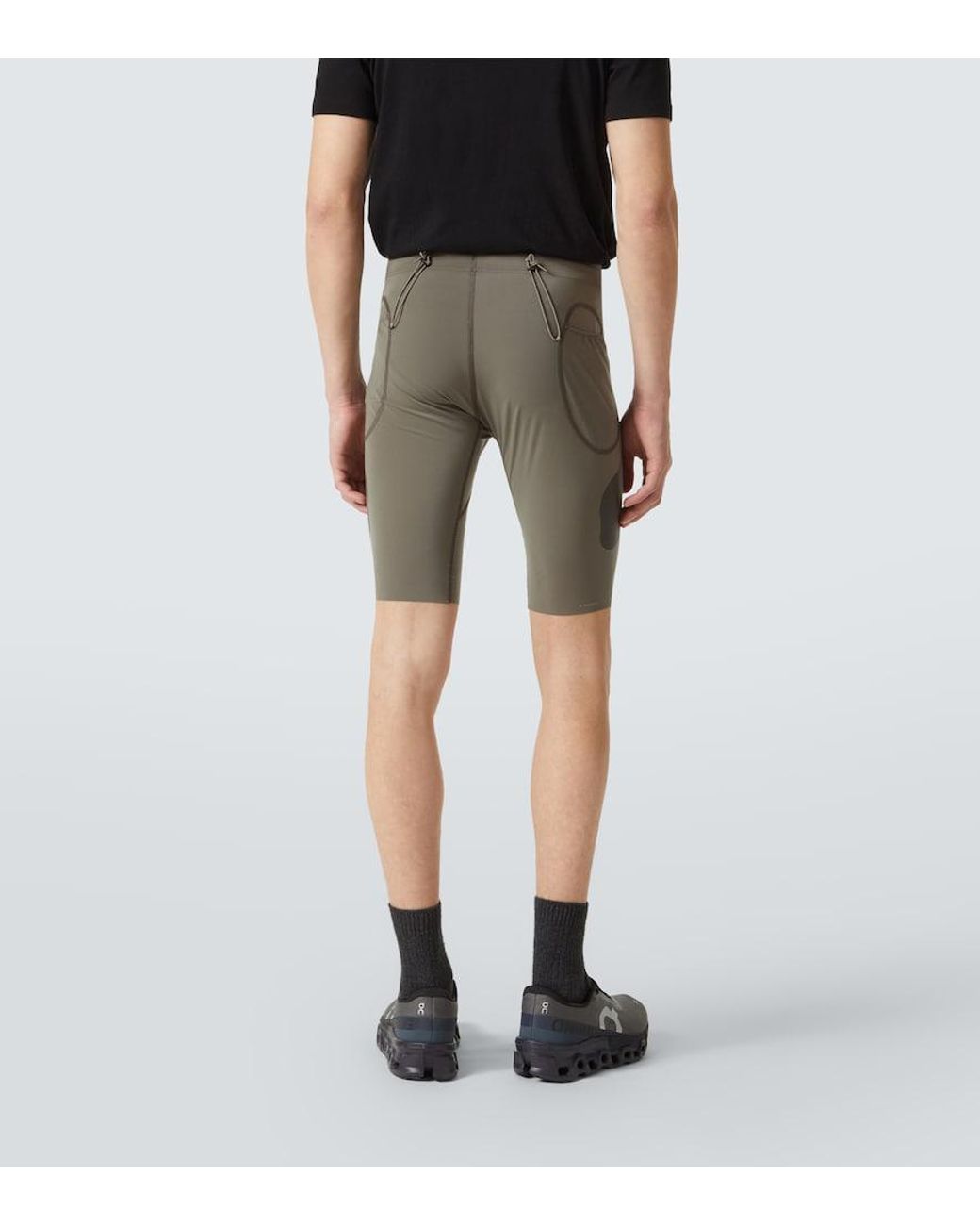 Satisfy Gray Justice Cordura Running Tights for men
