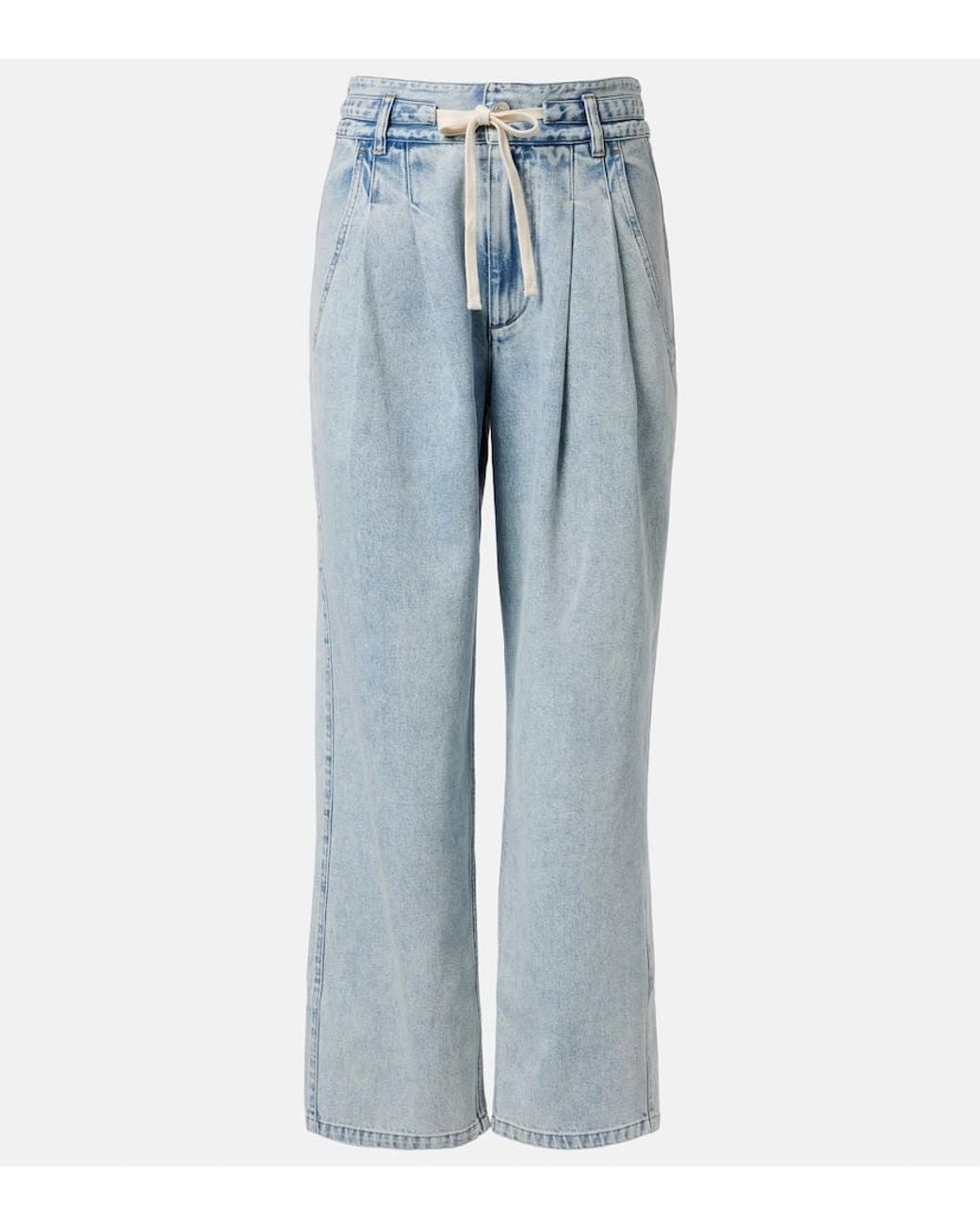 Isabel Marant Blue Ilsa Straight Jeans