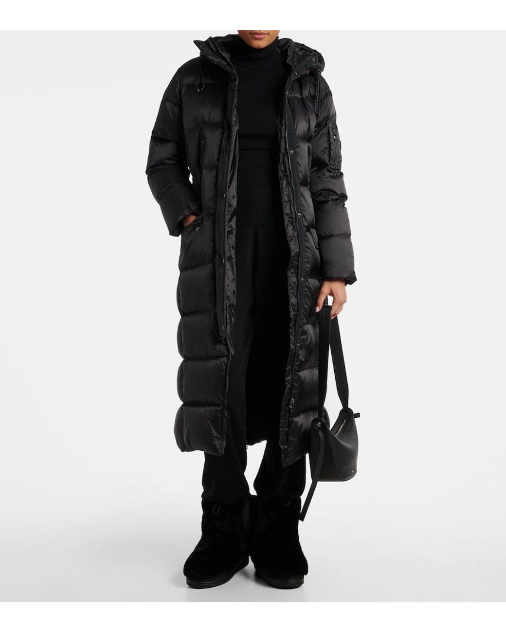 Bogner Black Jonna Hooded Down Coat