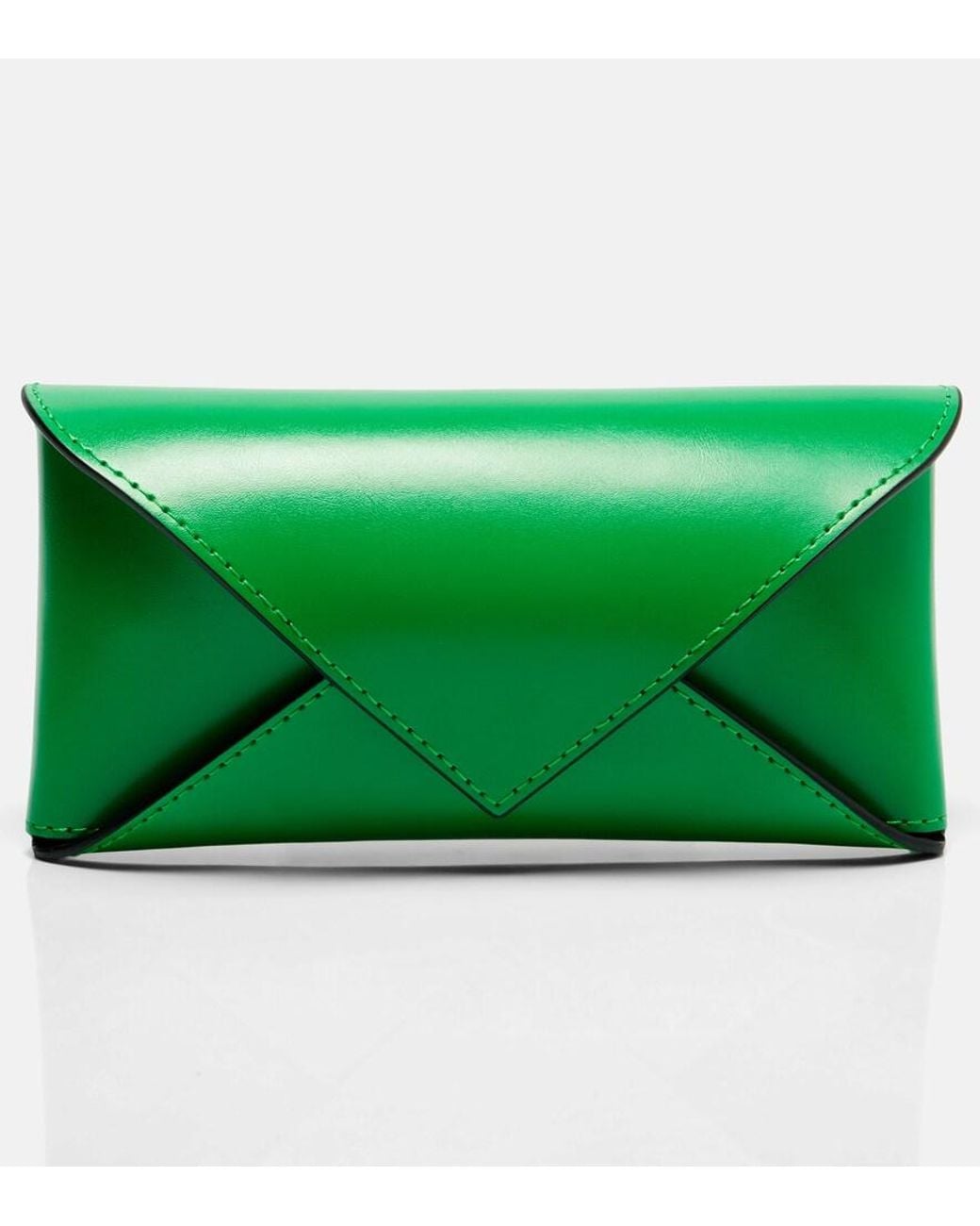 Bottega Veneta Brown Snap Cat-Eye Sunglasses