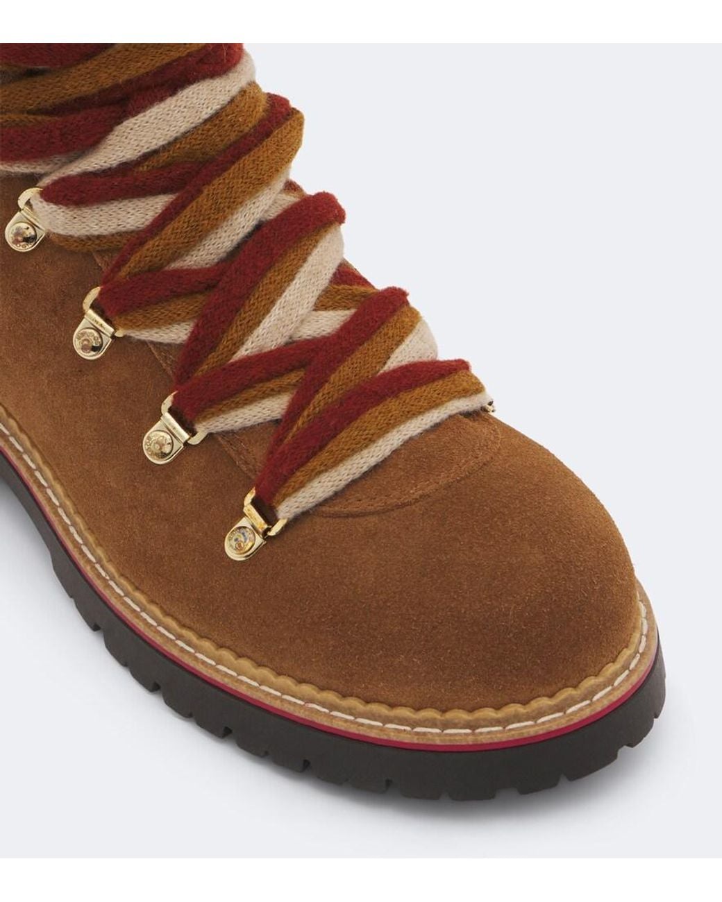 Stivaletti Stringati Andermatt di Bogner in Brown