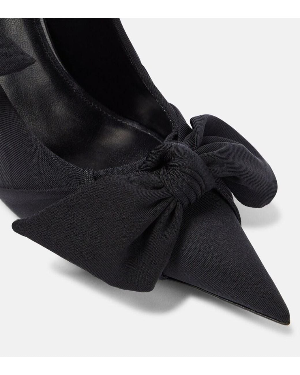 Balenciaga Knife Knot Bow-Detail Pumps in Black | Lyst UK