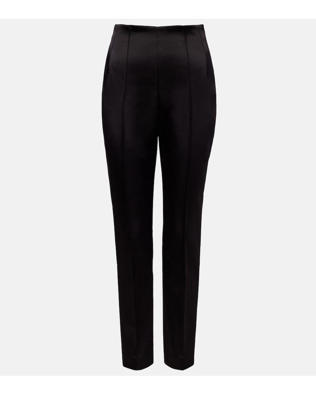 Wardrobe NYC Black High-Rise Tapered Pants