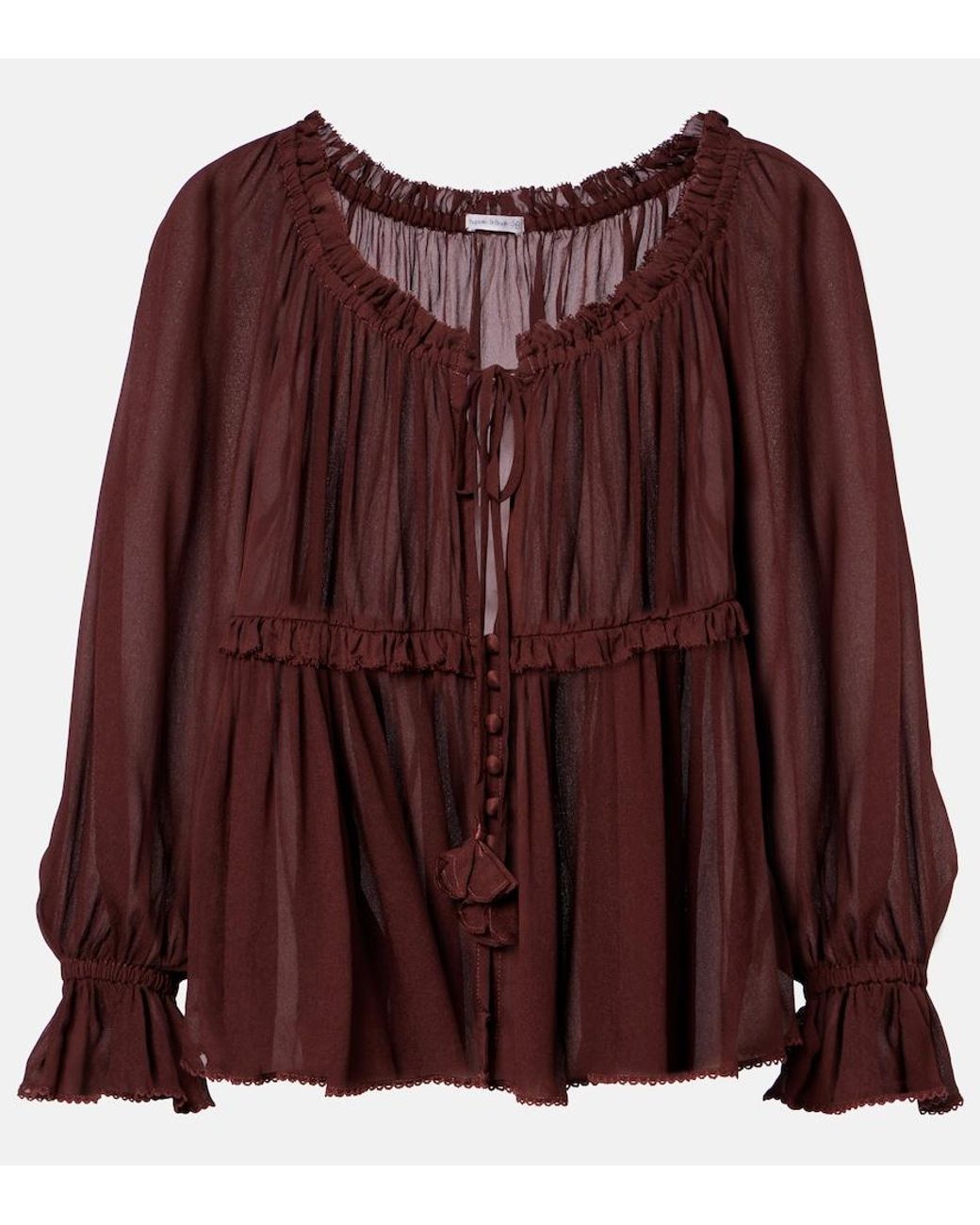 Blouse Moon Poupette en coloris Purple