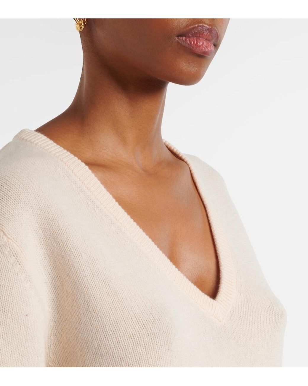 Jardin Des Orangers Natural Cashmere Sweater