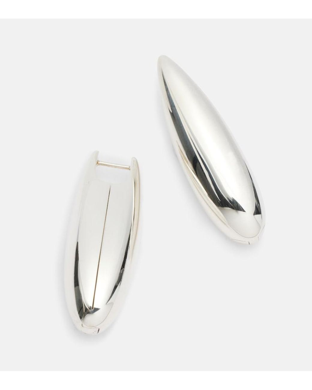 Bottega Veneta Blue Sterling Earrings