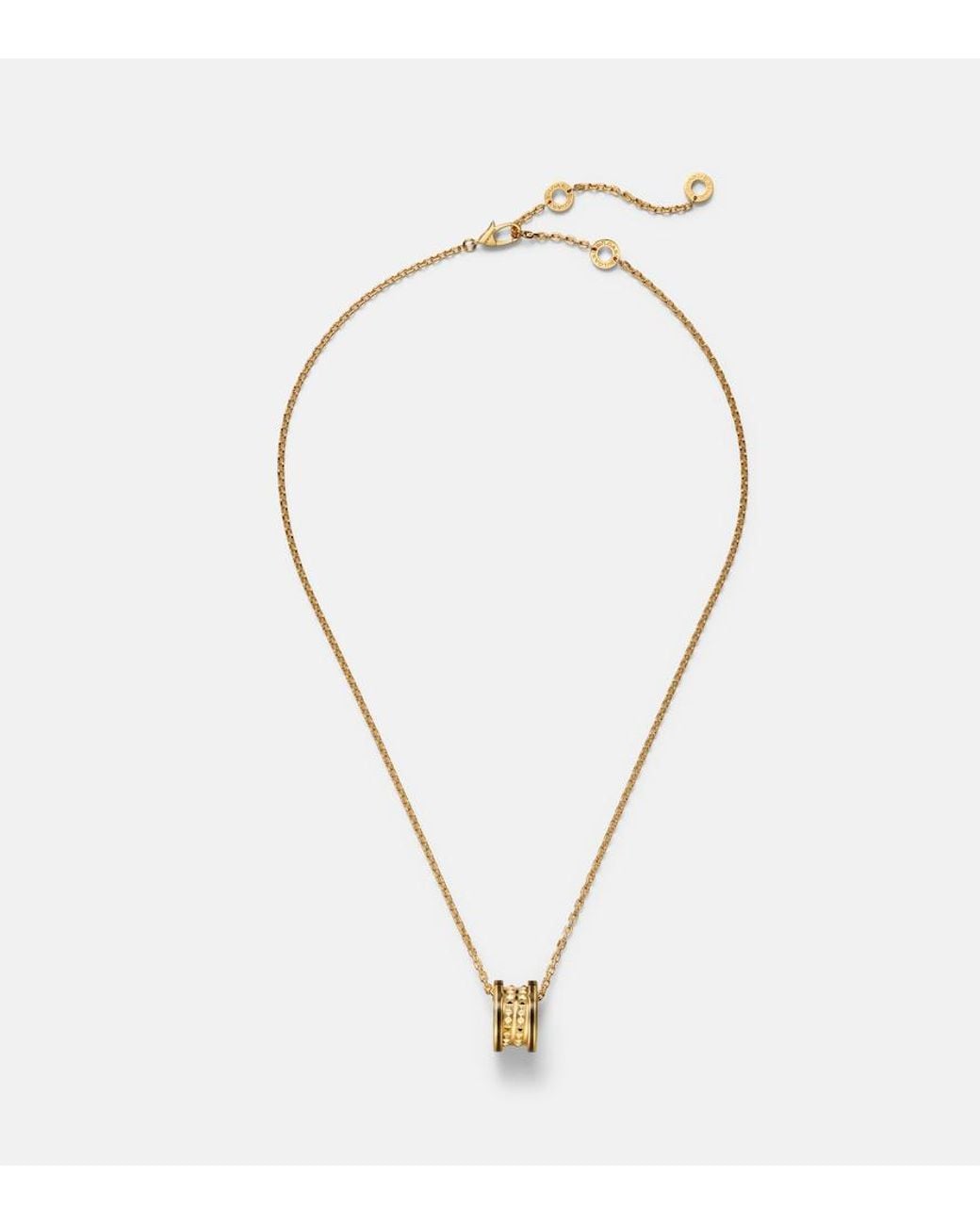 BVLGARI Metallic B.Zero1 18Kt Necklace With Ceramic