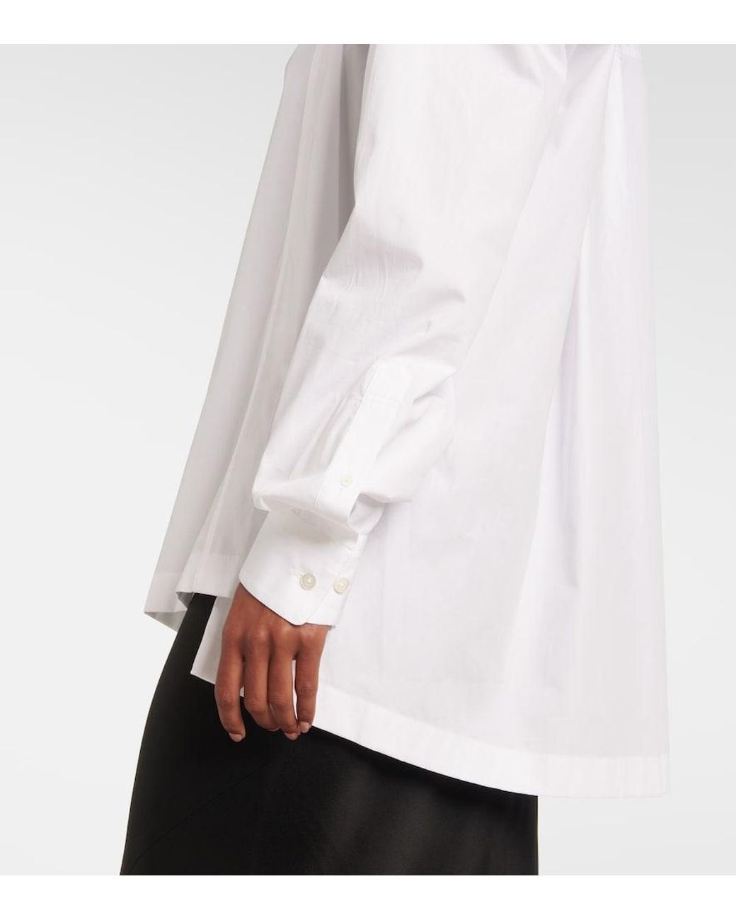 Dries Van Noten White Cotton Top
