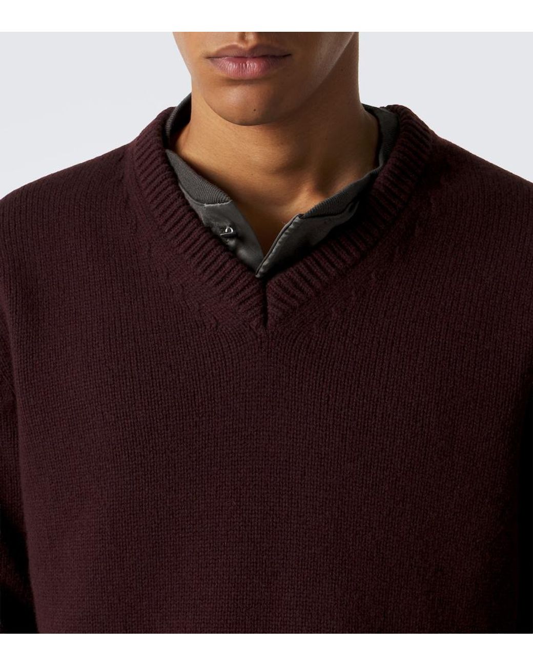 Studio Nicholson Brown Miska Wool Sweater for men
