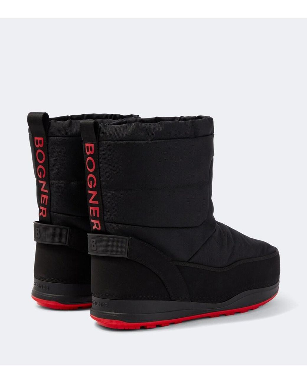 Bogner Black Laax 10 Lace-Up Snow Boots for men