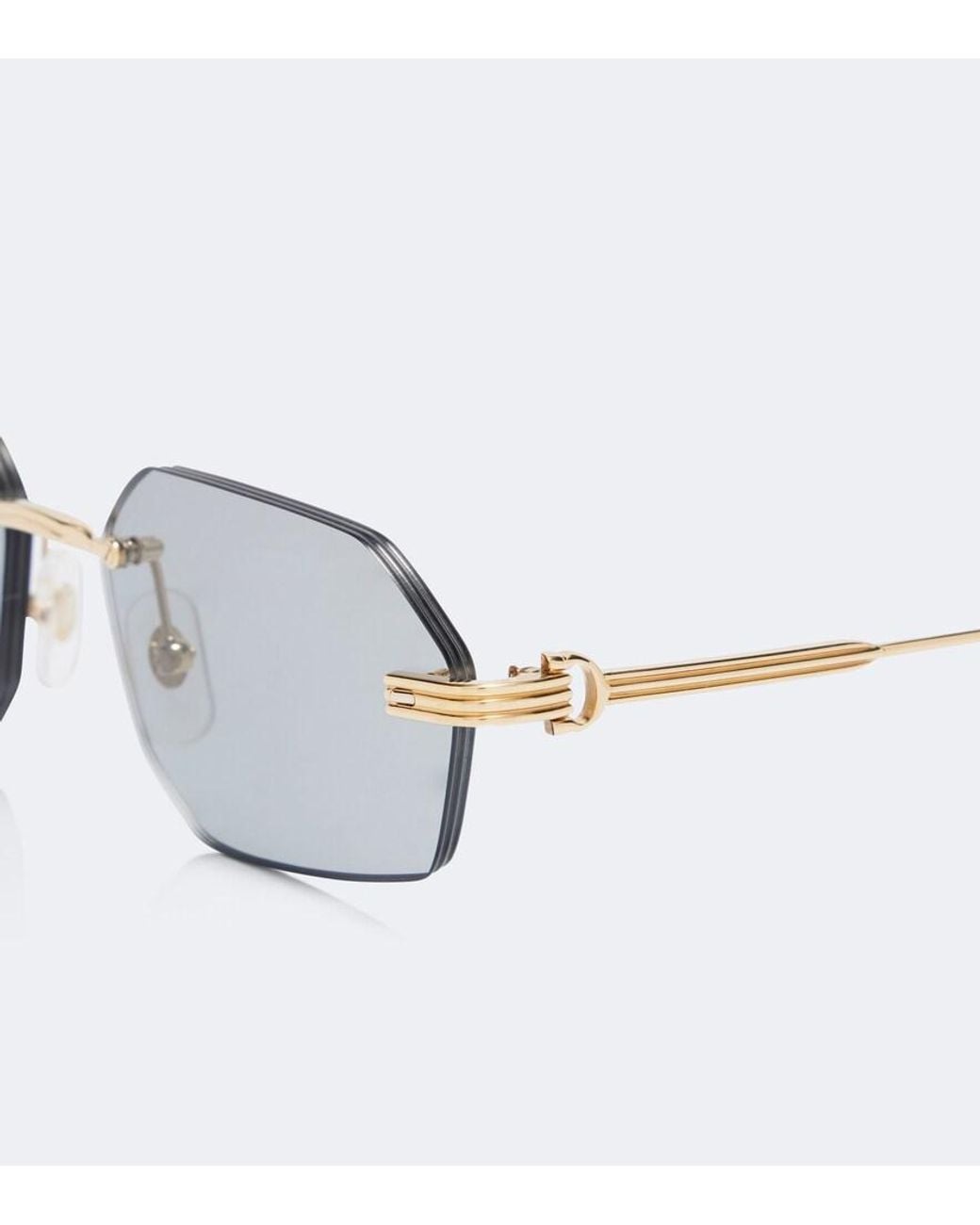Cartier Gray Premiere De Cartier Sunglasses