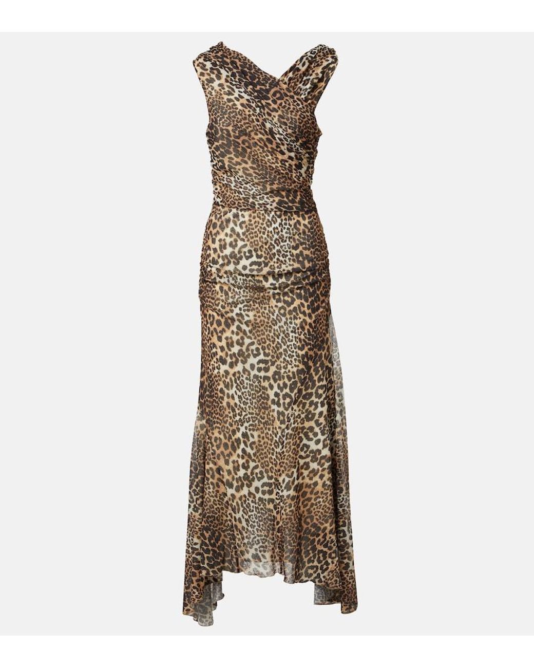 Ganni Natural Dresses