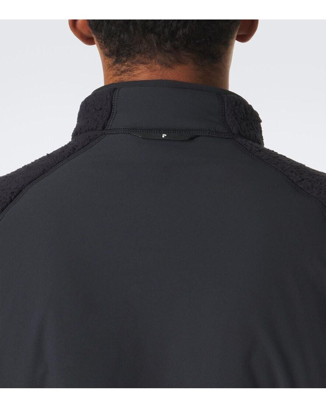 Peak Performance Black Wildrush Teddy Jacket for men