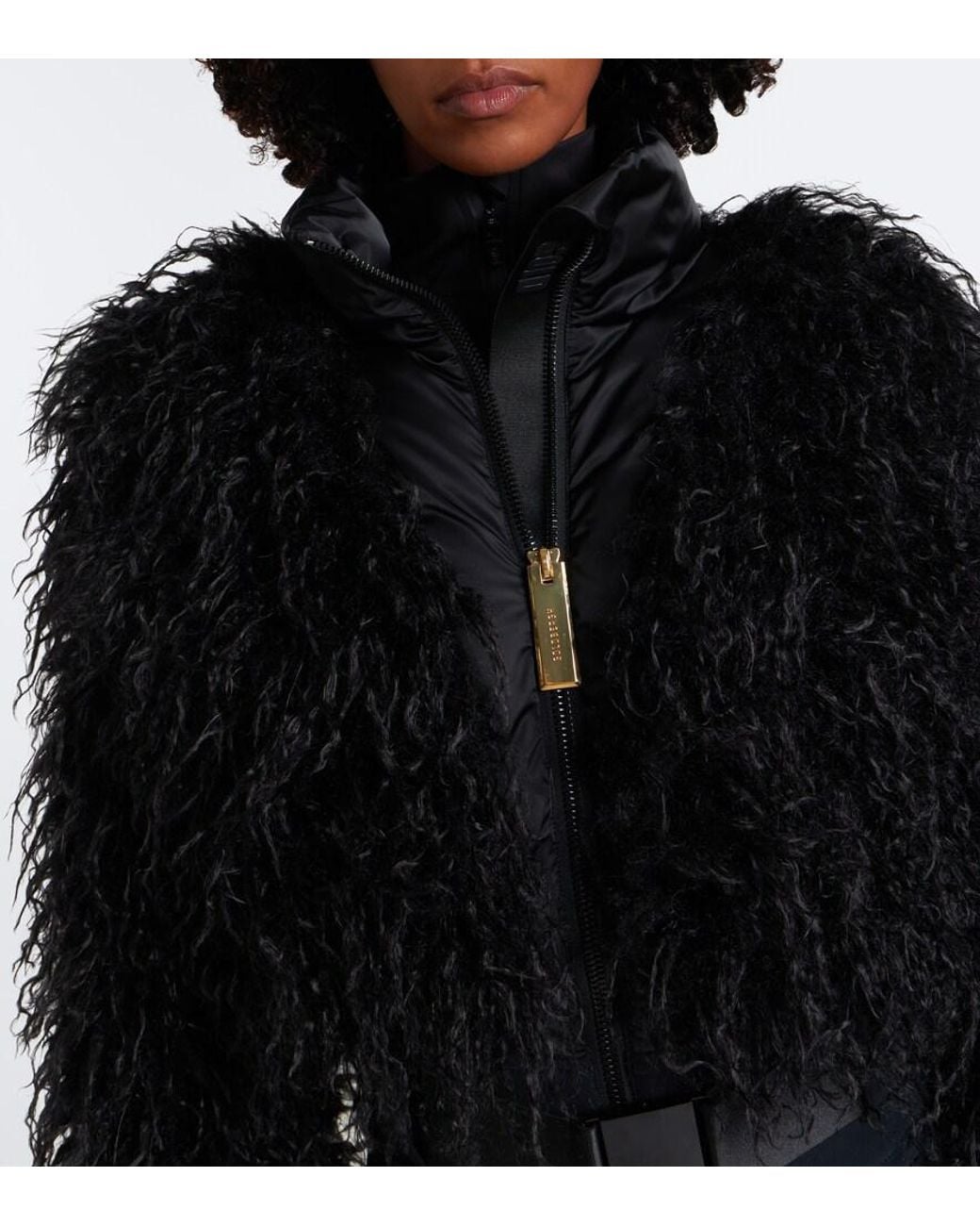 Goldbergh Black Samusa Belted Down Ski Suit