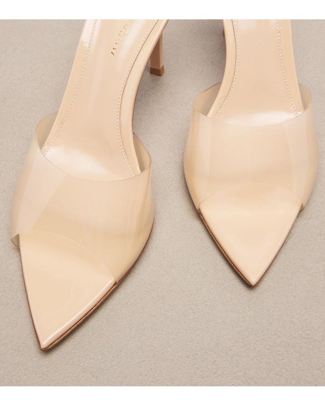 Gianvito Rossi Multicolor Elle 85 Tpu Mules