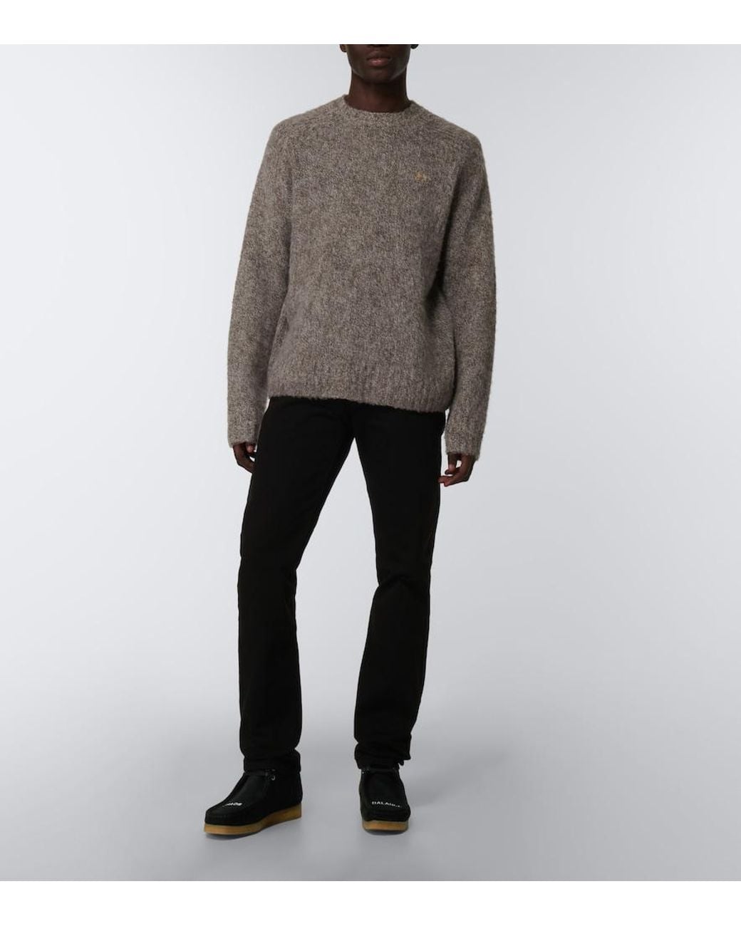 Clarks Black X Undercover Wallaby Chaos/Balance Suede Boots for men