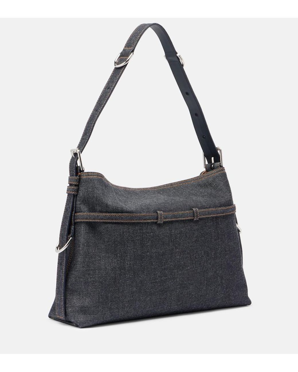 Borsa A Spalla Voyou Medium di Givenchy in Black