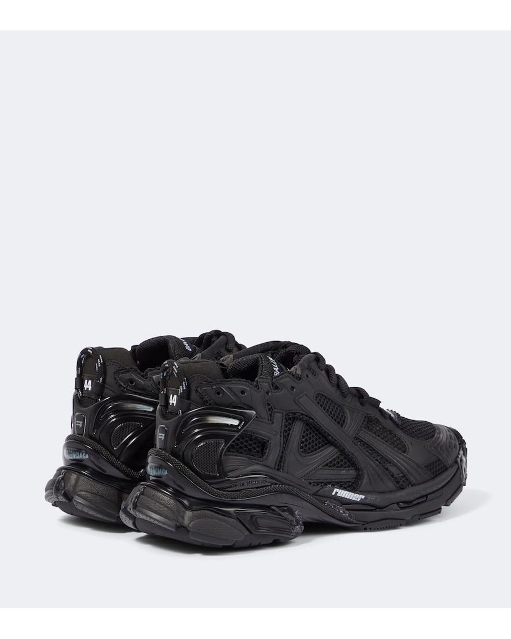 Balenciaga Black Runner Sneakers for men