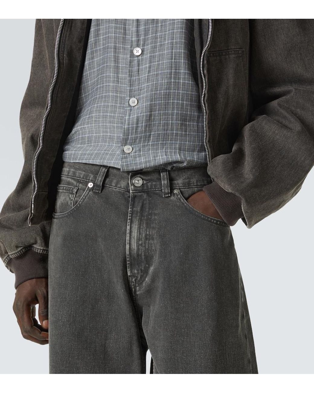 Jean Ample Third Cut Our Legacy pour homme en coloris Gray