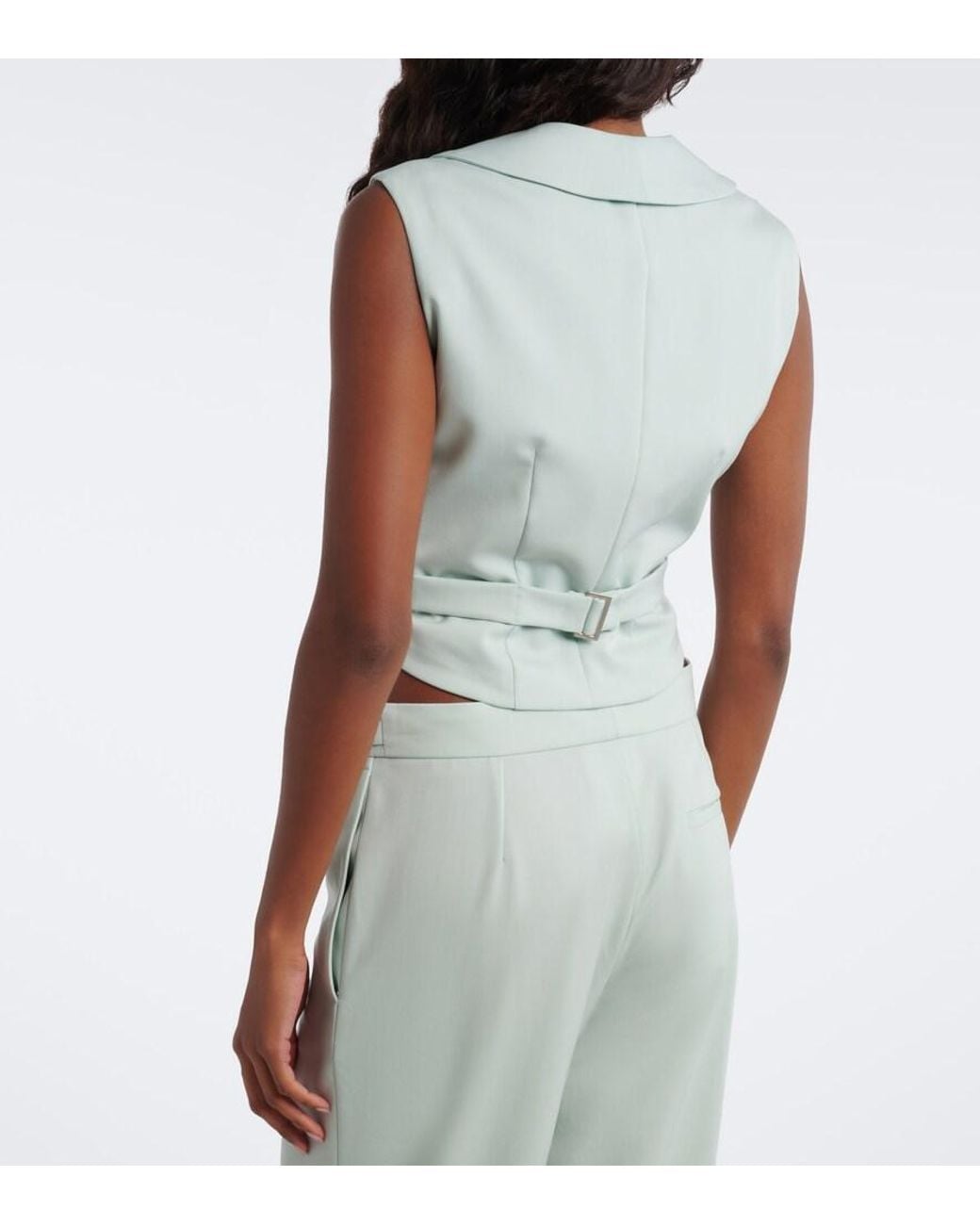 Stella McCartney Green Wool Vest
