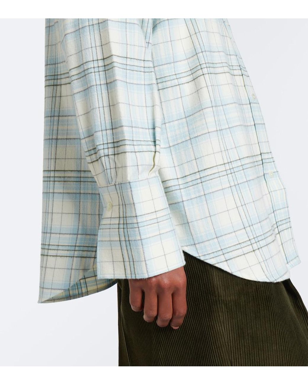 Camicia di Rohe in White
