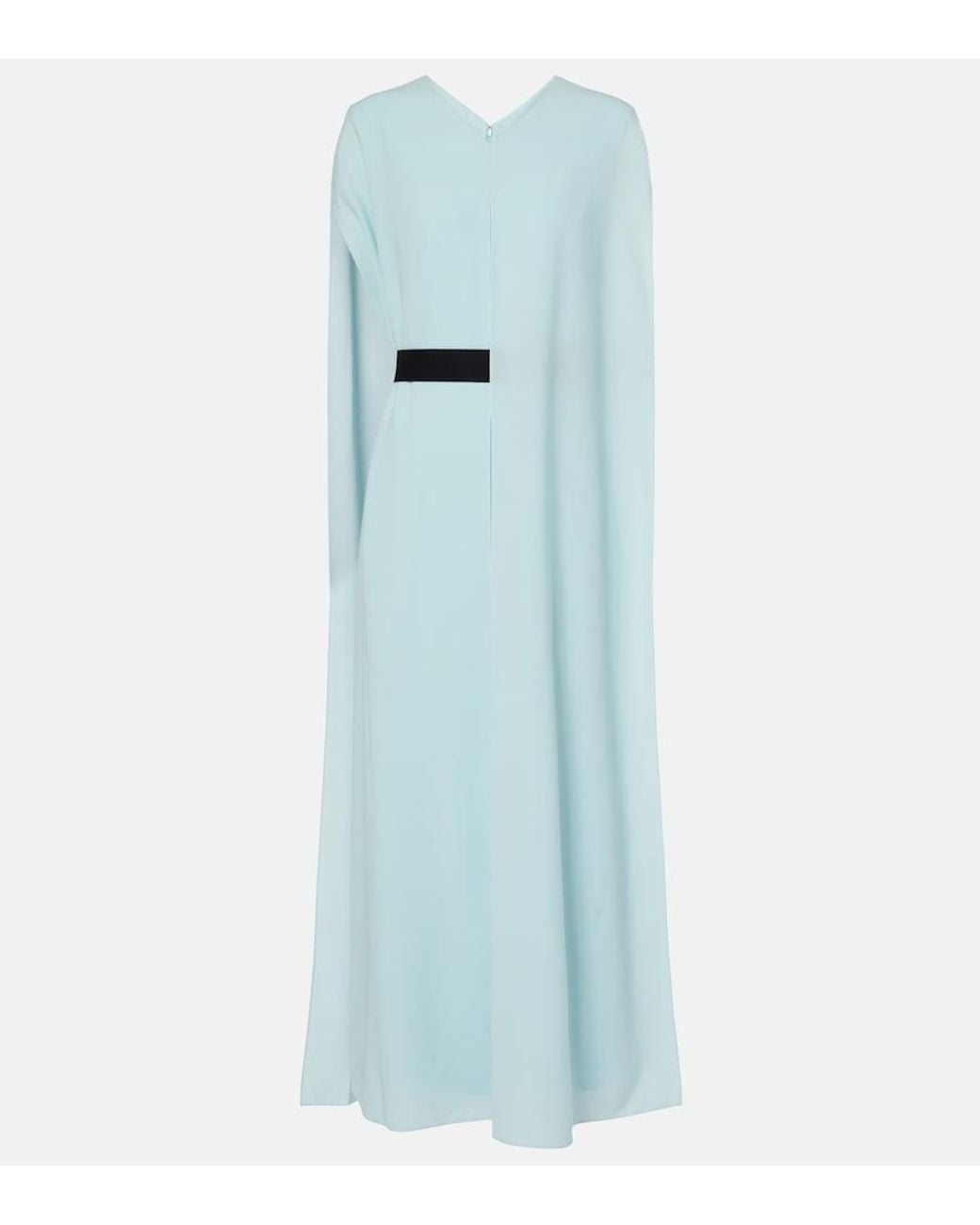 Roksanda Blue Fyera Crepe Maxi Dress