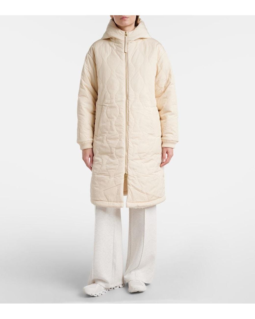 Varley Natural Cyrus Reversible Coat