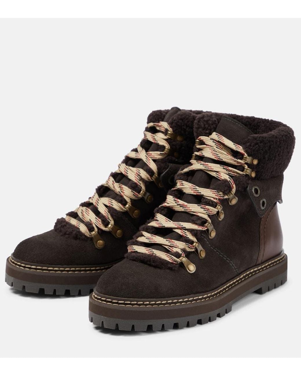 See By Chloé Black Flat Ankle Boots See By Chloé