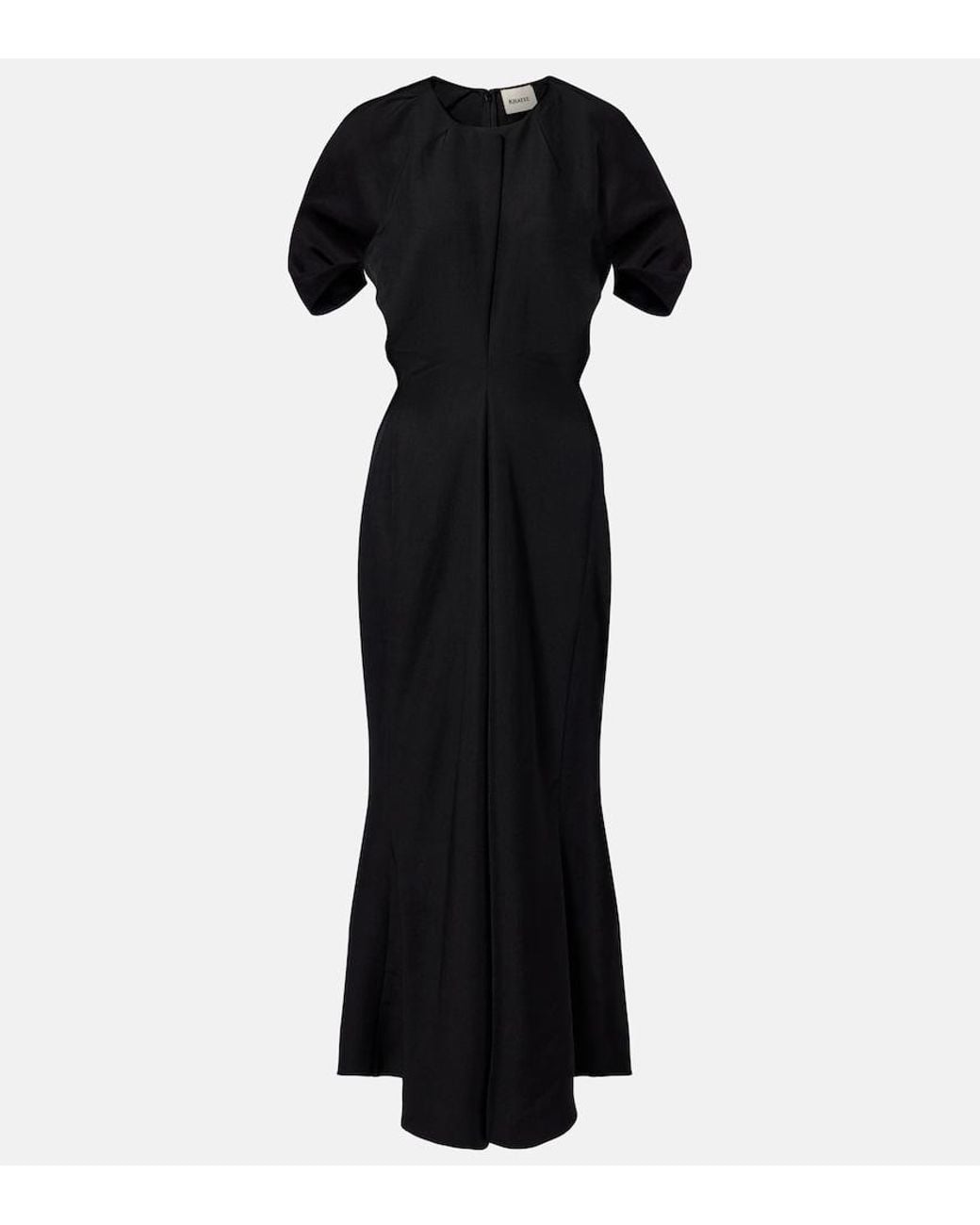 Khaite Black Ria Maxi Dress