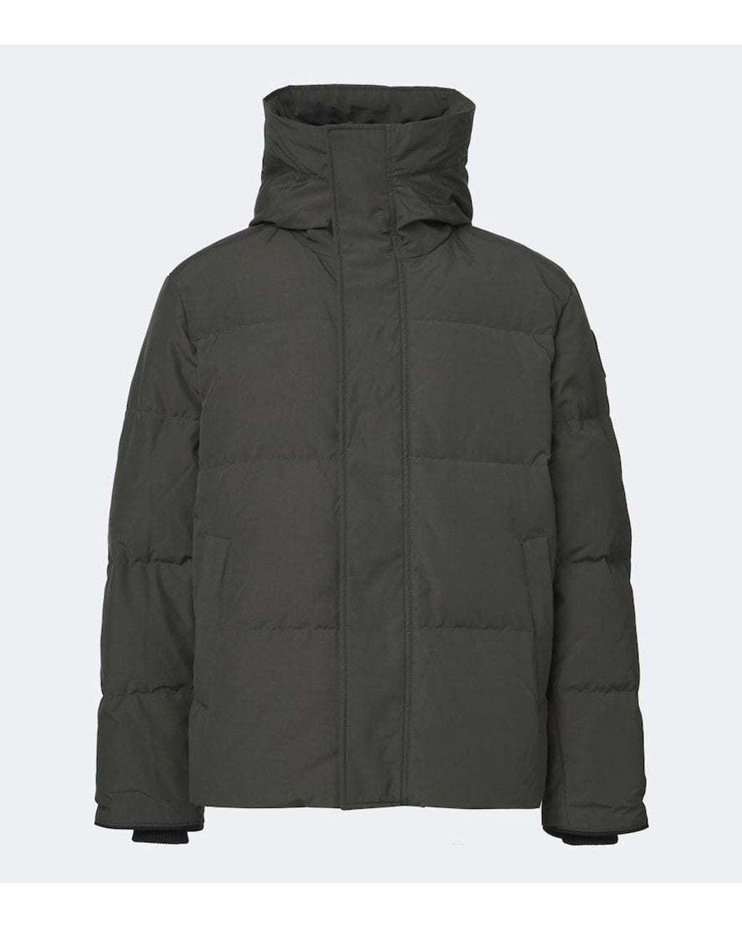 Canada Goose Green Seymour Hooded Down Jacket for men
