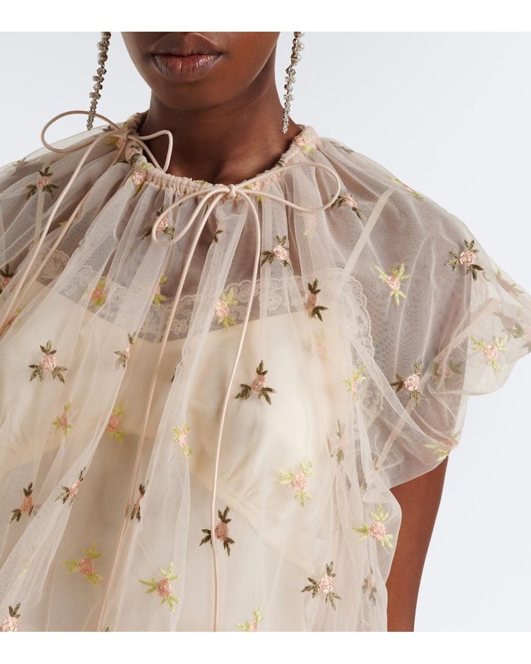Top di Simone Rocha in White