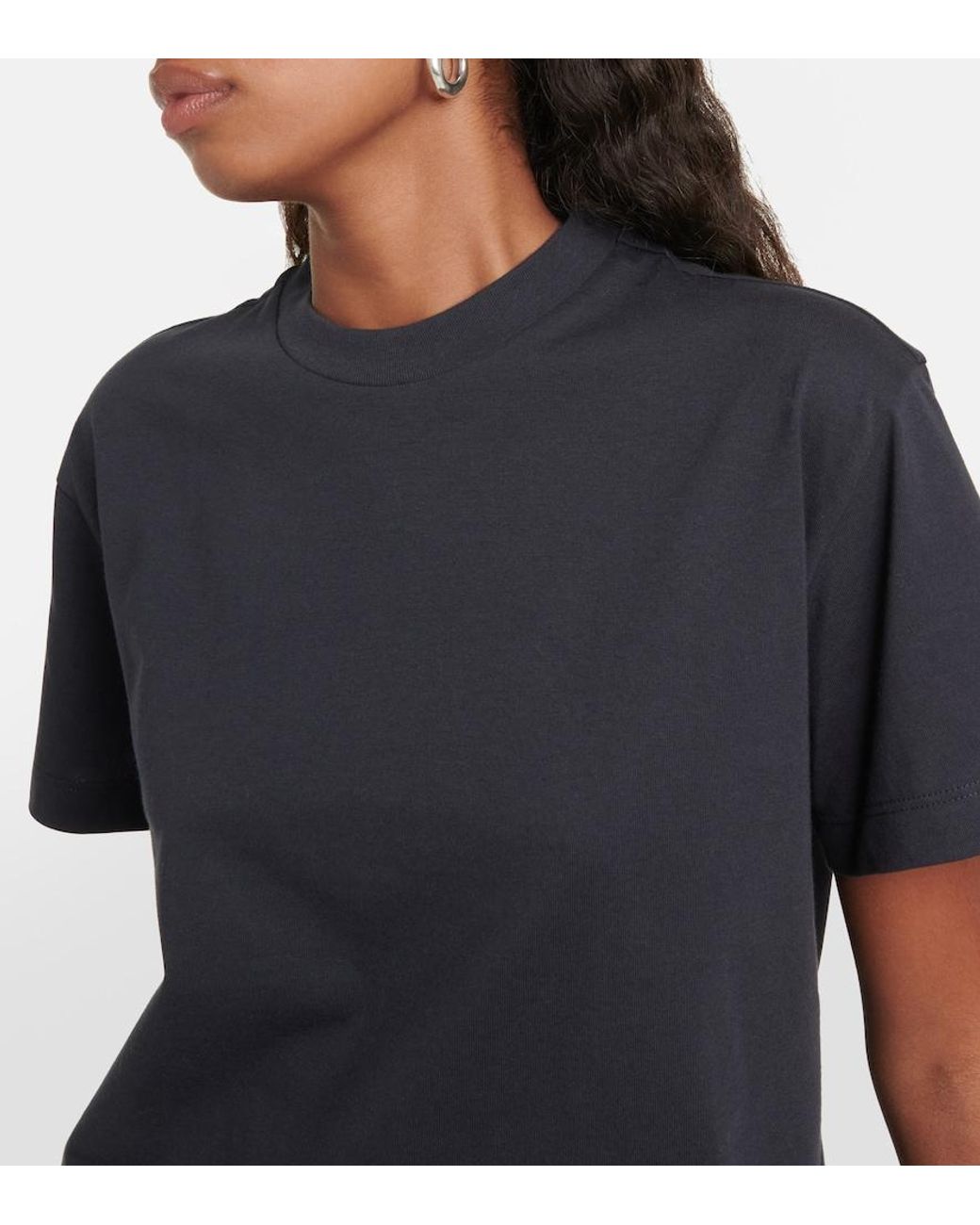 Jil Sander Black Set Of 3 Cotton Jersey T-Shirts