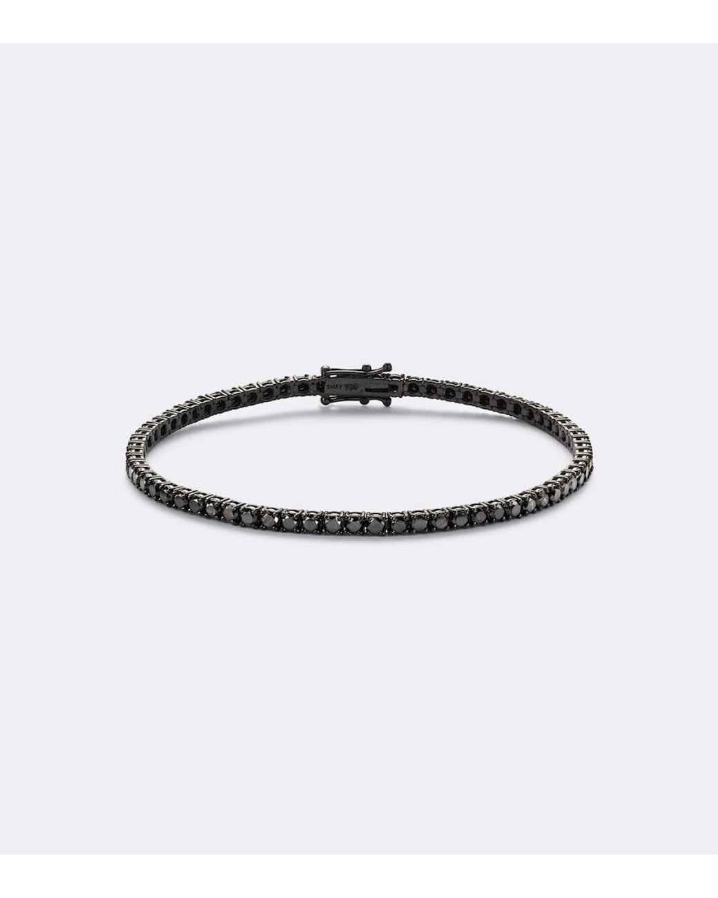 SHAY White 18Kt Tennis Bracelet With Diamonds for men