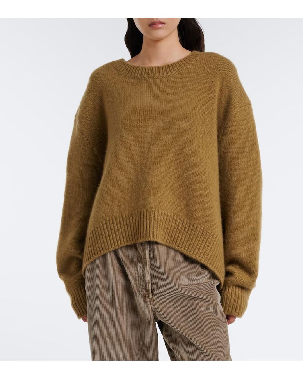 The Row Natural Parth Cashmere Sweater