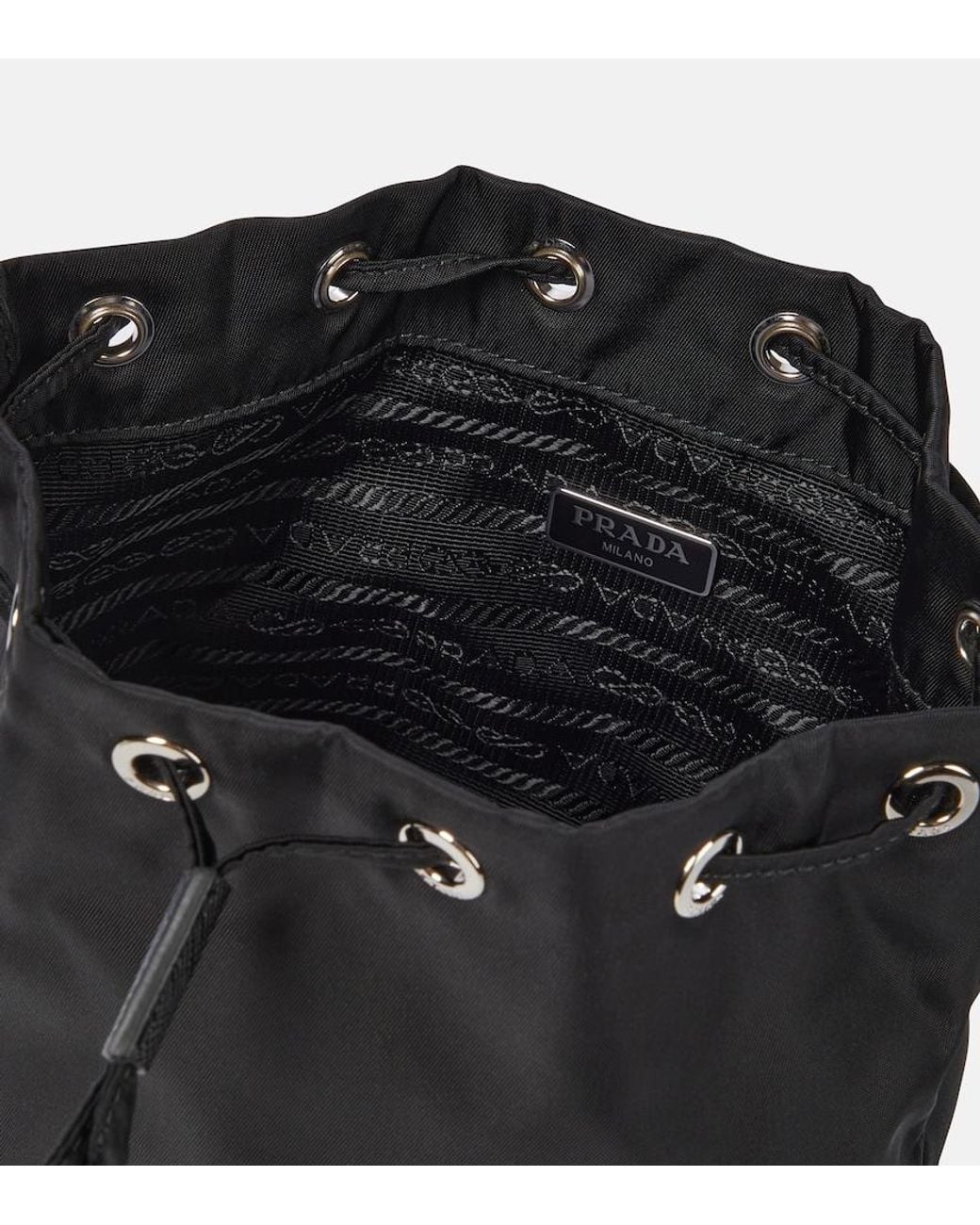 Prada Black Re-Nylon Clutch