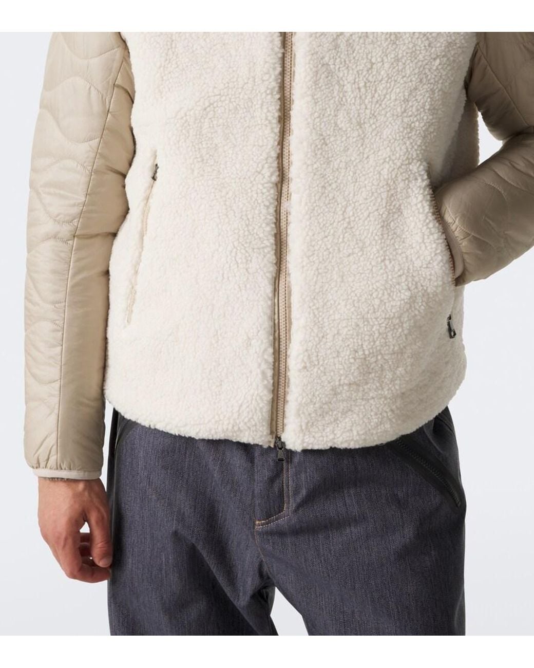 Bogner Natural Jarek Quilted Ski Jacket for men