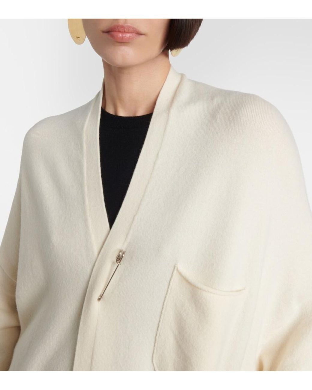 Extreme Cashmere Natural Koto Cashmere-Blend Cardigan