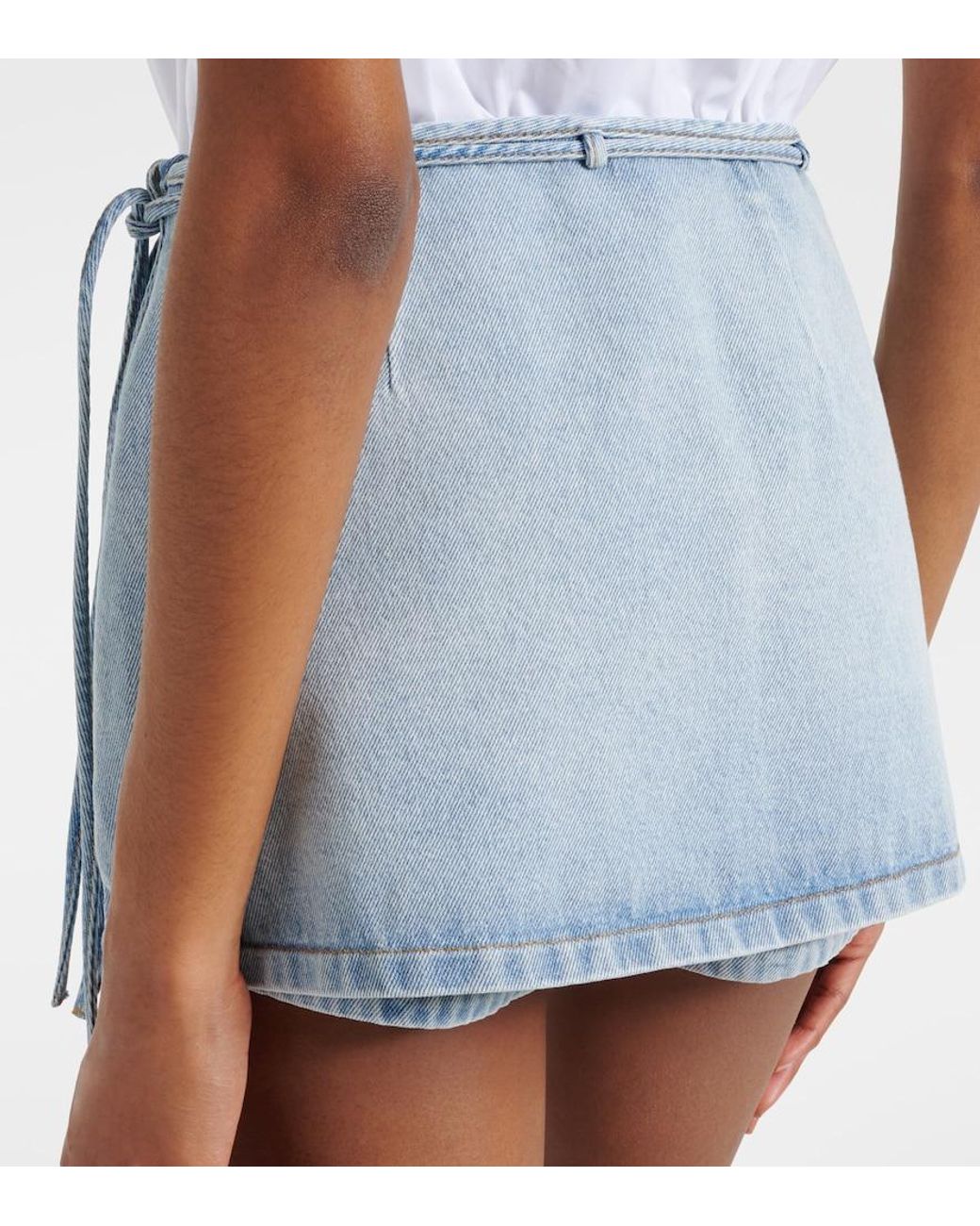 Loewe Blue Paula's Ibiza Denim Skort