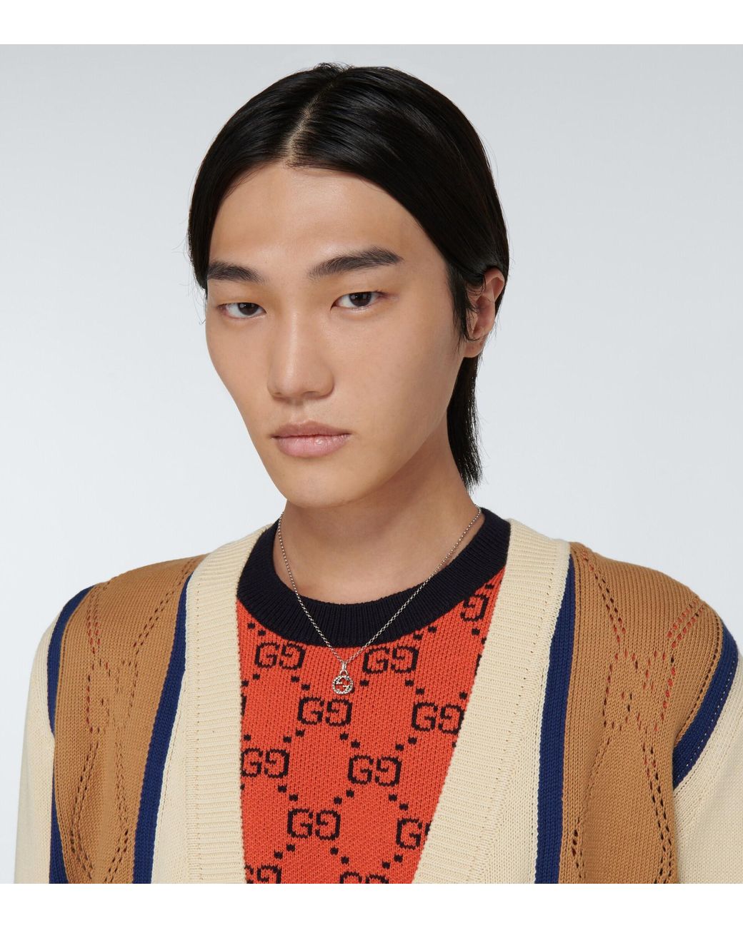 Gucci pendant deals necklace mens