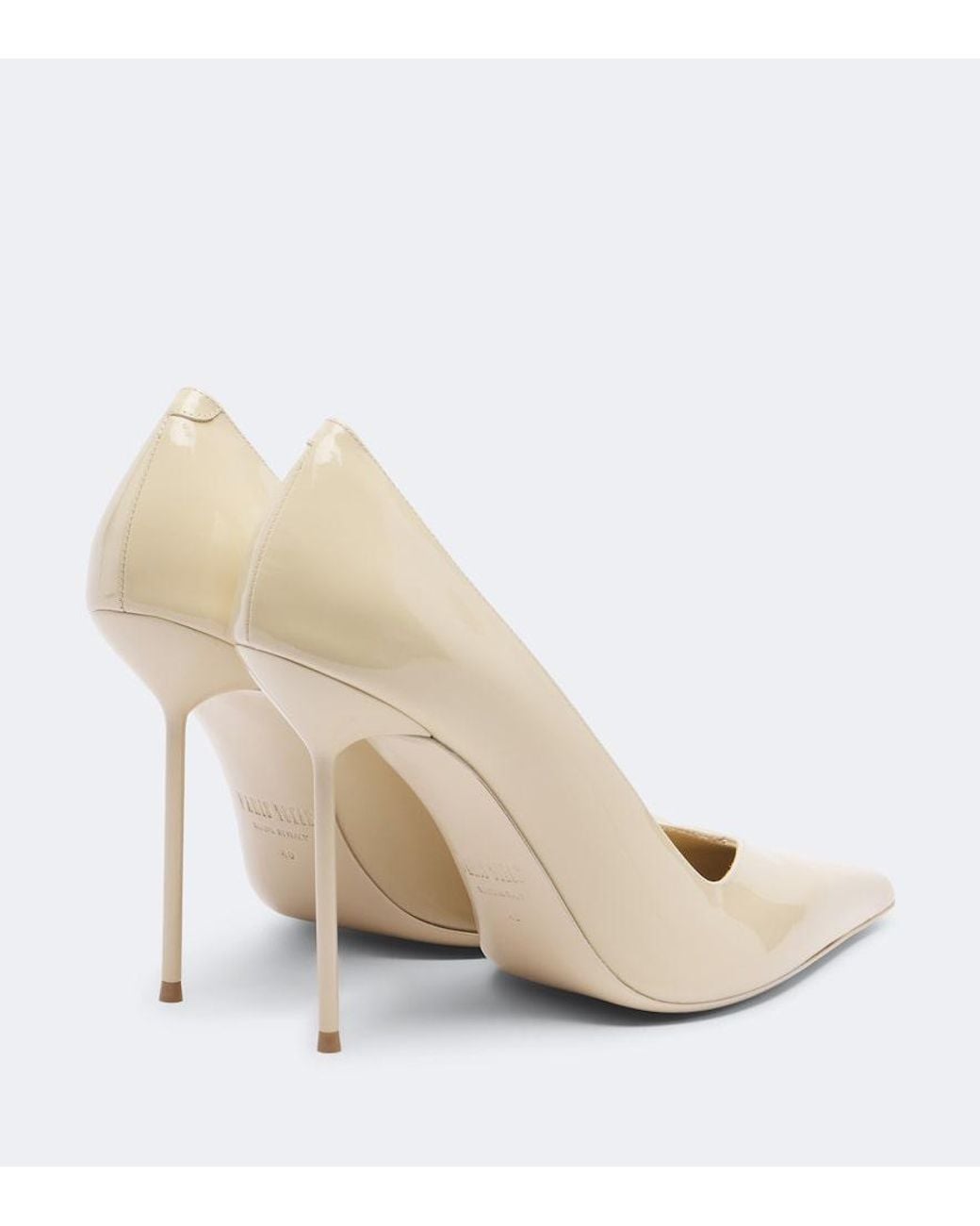 Paris Texas Natural Lidia Patent Leather Pumps