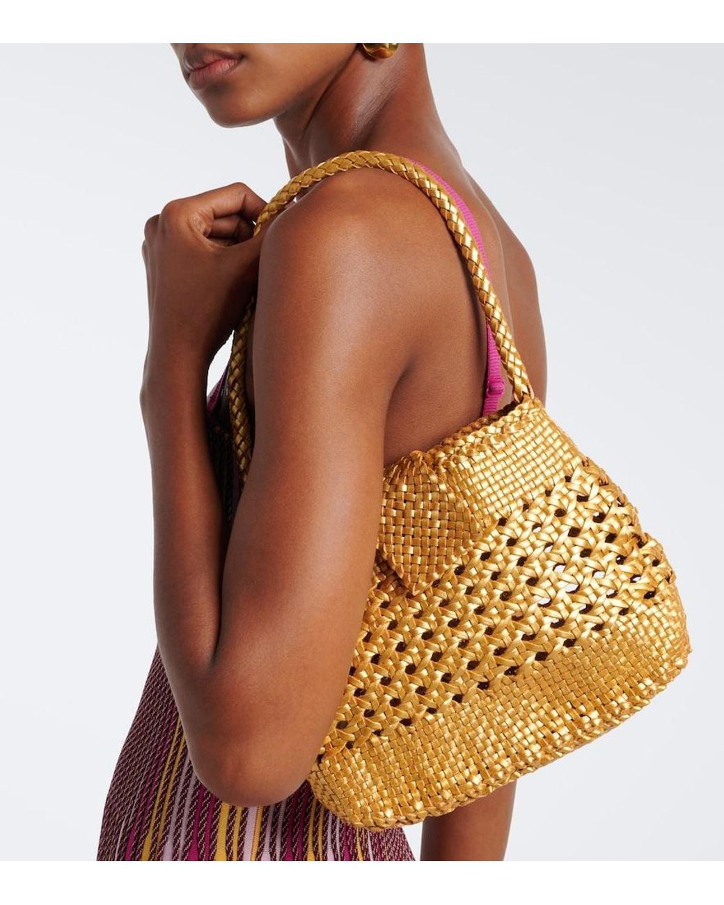 Rixo Metallic X Dragon Diffusion Amoria Shoulder Bag